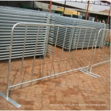 Barrière de contrôle de la foule à clôture de sport galvanisée